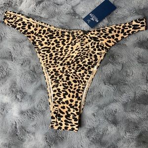 NWT high leg bikini bottoms